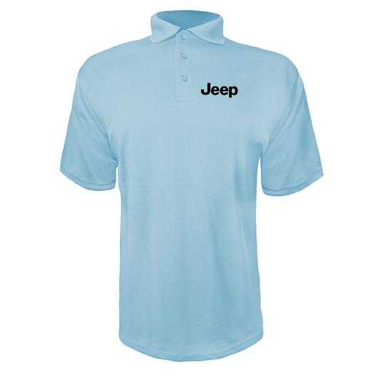 Men’s Jeep Car Polyester Polo