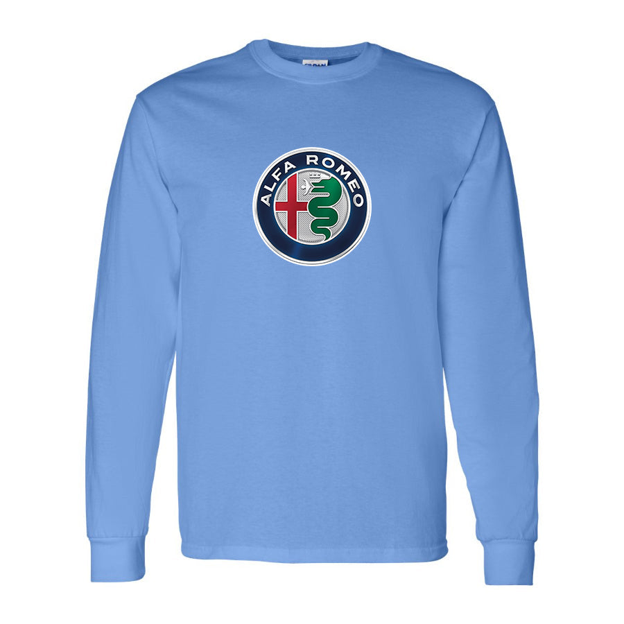 Men's Alfa Romeo Car Long Sleeve T-Shirt