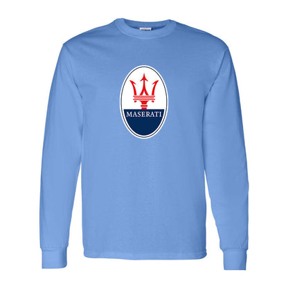 Men’s Maserati Car Long Sleeve T-Shirt