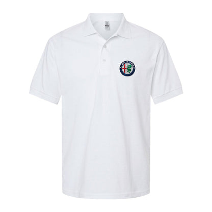 Men's Alfa Romeo Car Dry Blend Polo