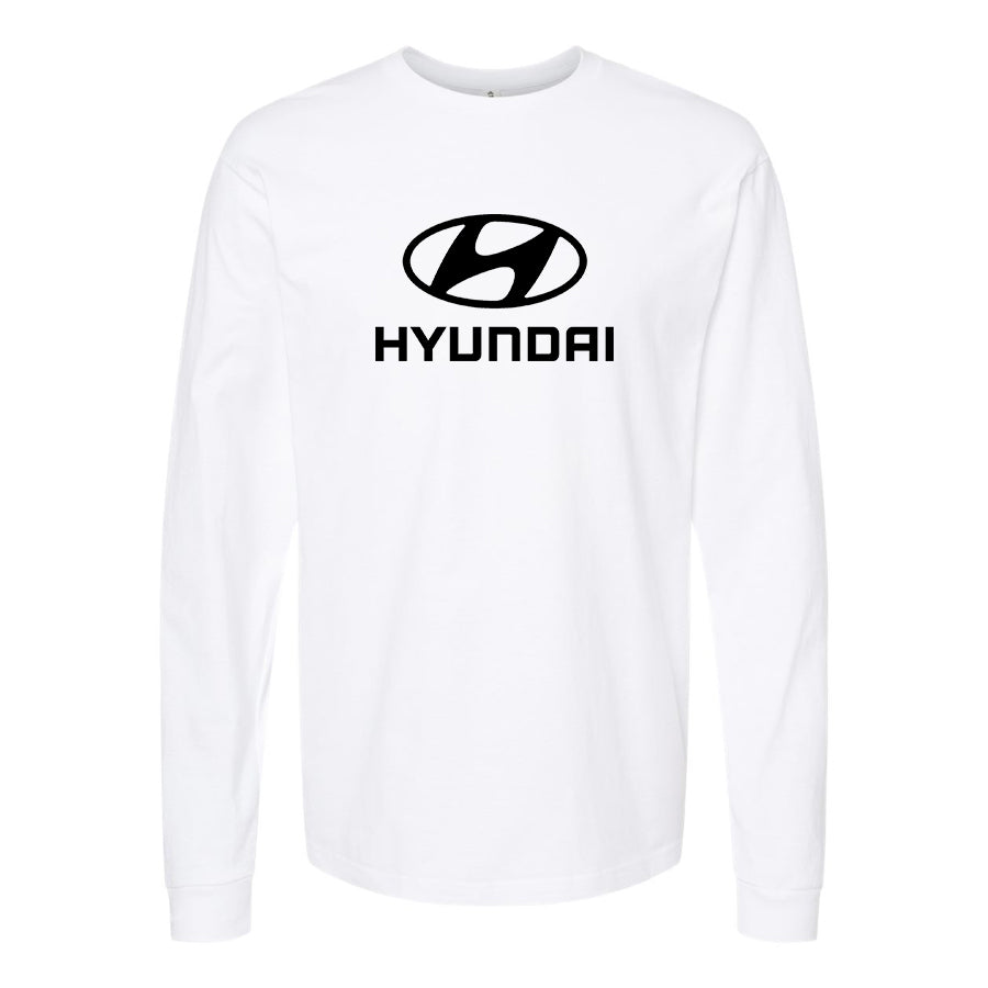 Men’s Hyundai Car Long Sleeve T-Shirt