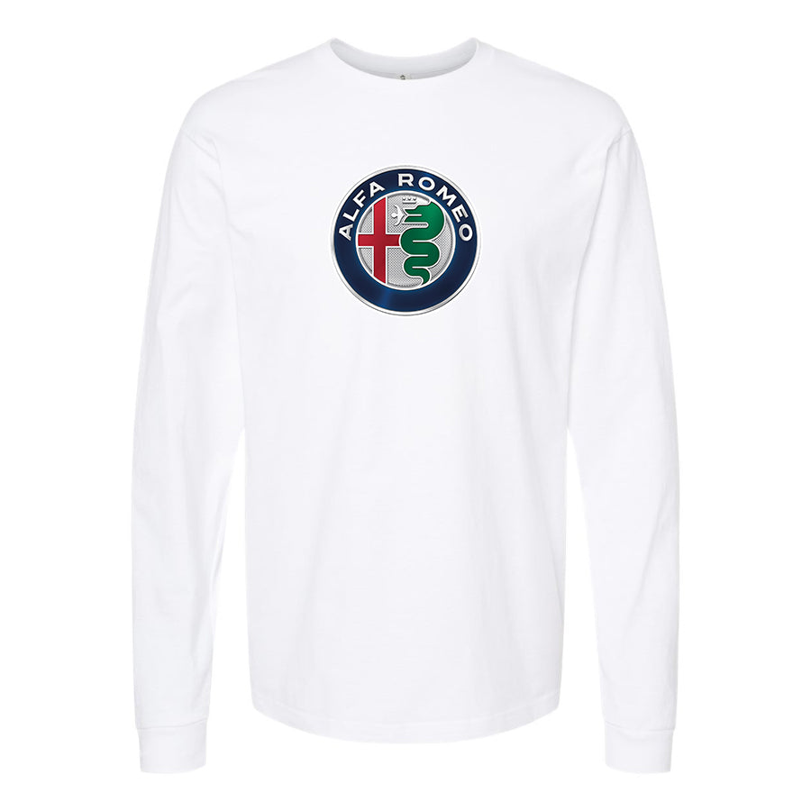 Men's Alfa Romeo Car Long Sleeve T-Shirt