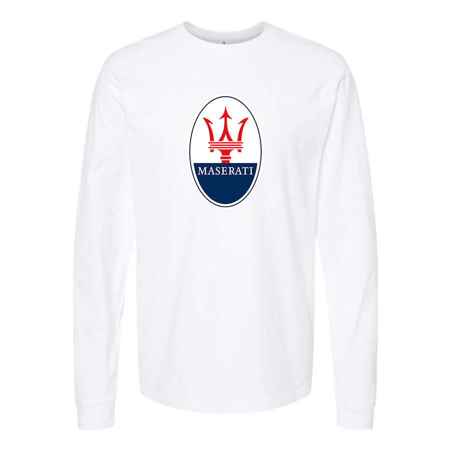 Men’s Maserati Car Long Sleeve T-Shirt