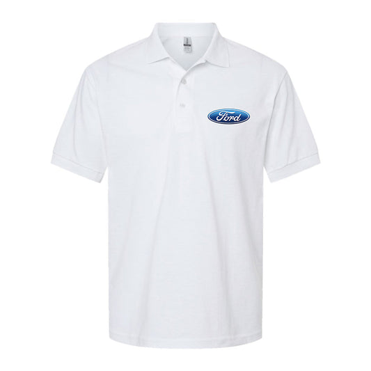 Men’s Ford Car Dry Blend Polo