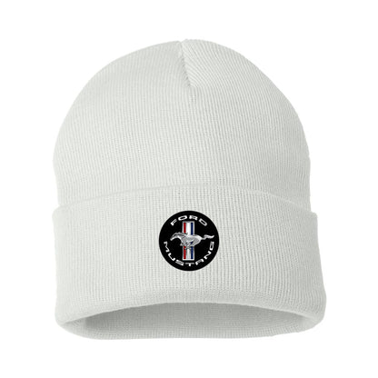 Ford Mustang Motorsport Car Beanie Hat