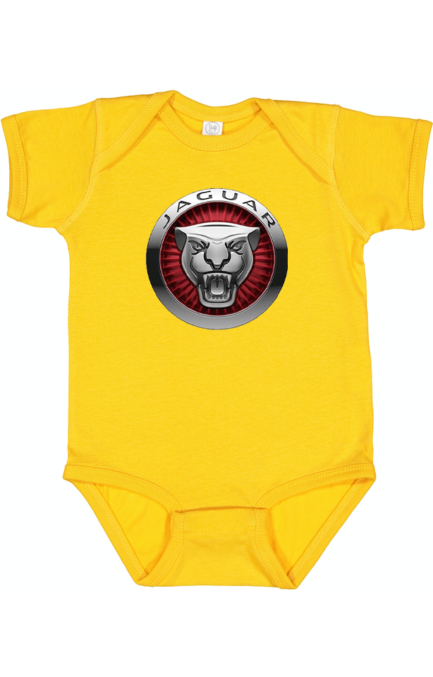 Jaguar Motorsport  Car Baby Romper Onesie