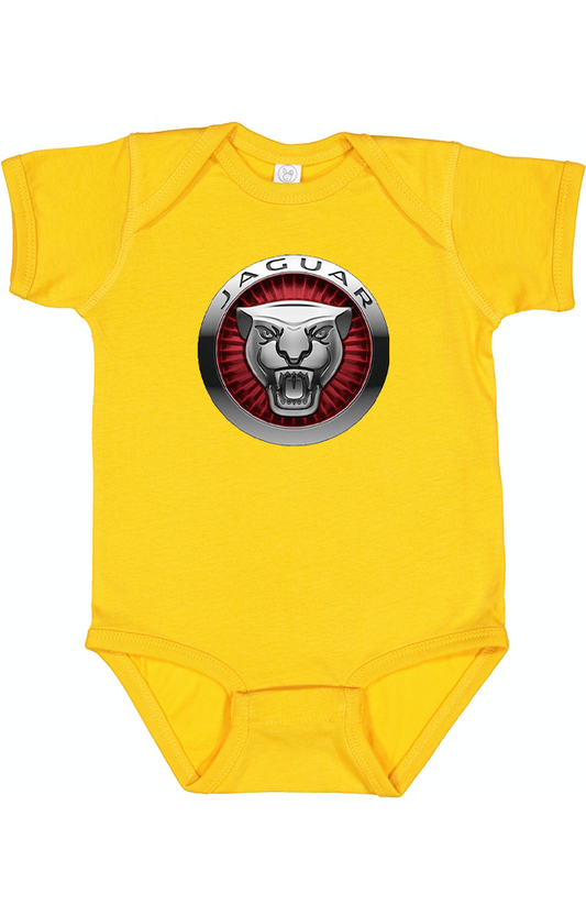 Jaguar Motorsport  Car Baby Romper Onesie