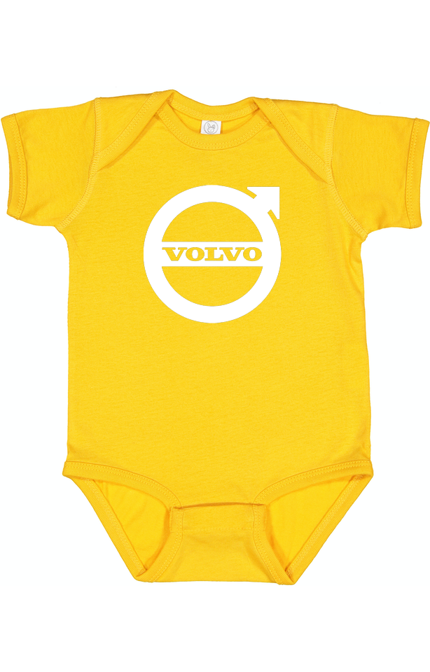 Volvo Car Baby Romper Onesie