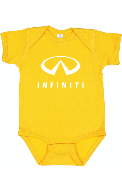 Infiniti Luxury Car Baby Romper Onesie