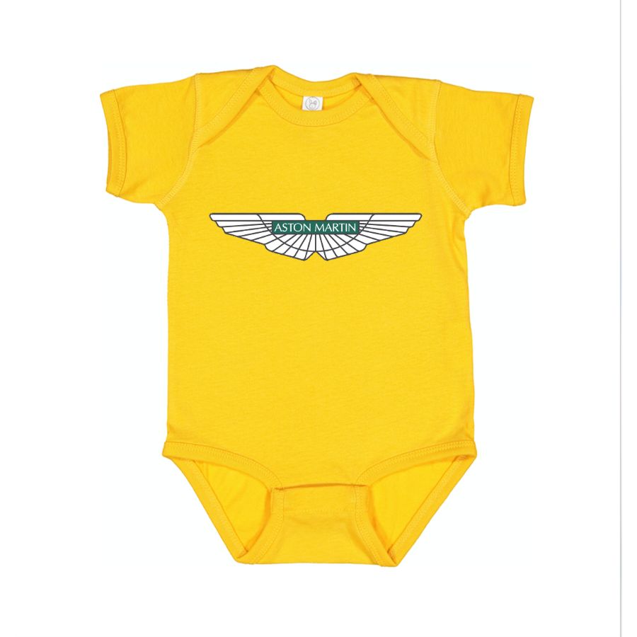 Aston Martin Motorsports Car Baby Romper Onesie