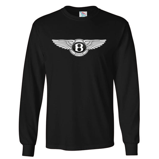 Men’s Bentley Motorsports Car Long Sleeve T-Shirt