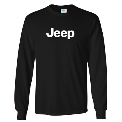 Men’s Jeep Car Long Sleeve T-Shirt