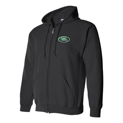 Men’s Land Rover Car Zipper Hoodie