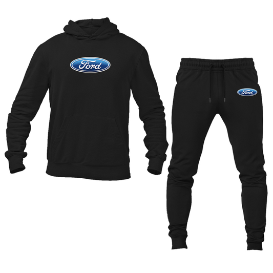 Men’s Ford Car Hoodie Joggers Set