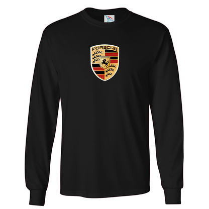 Men’s Porsche Car Long Sleeve T-Shirt