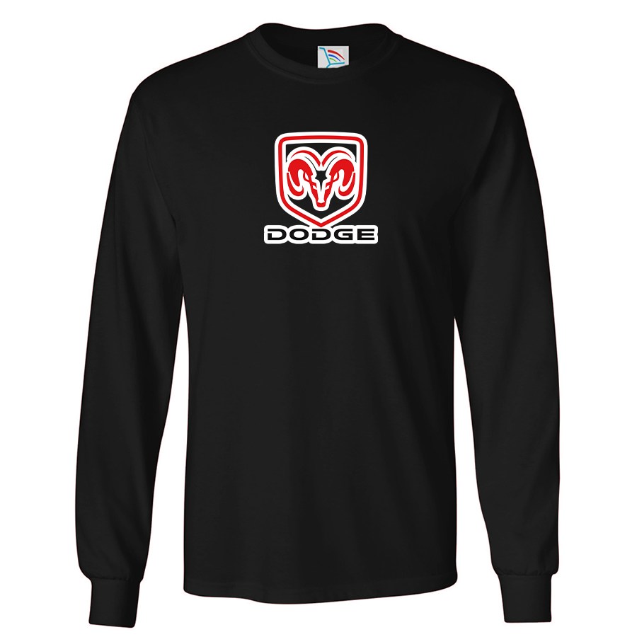 Men’s Dodge Car Long Sleeve T-Shirt