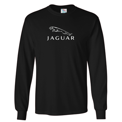 Men’s Jaguar Symbol Car Long Sleeve T-Shirt