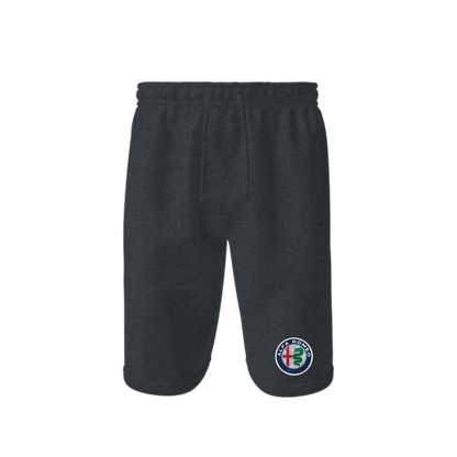 Men's Alfa Romeo Car Athletic Fleece Shorts