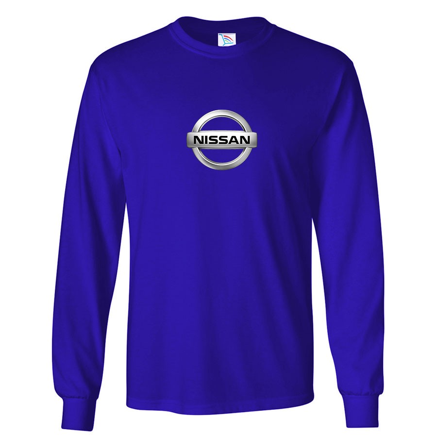 Men’s Nissan Motorsport Car Long Sleeve T-Shirt