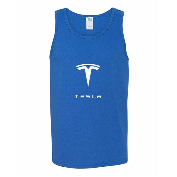 Men’s Tesla Motorsports Car Tank Top