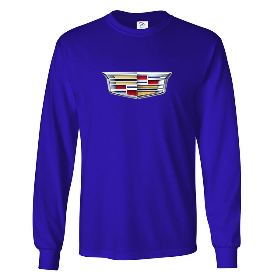 Men’s Cadillac Car Long Sleeve T-Shirt