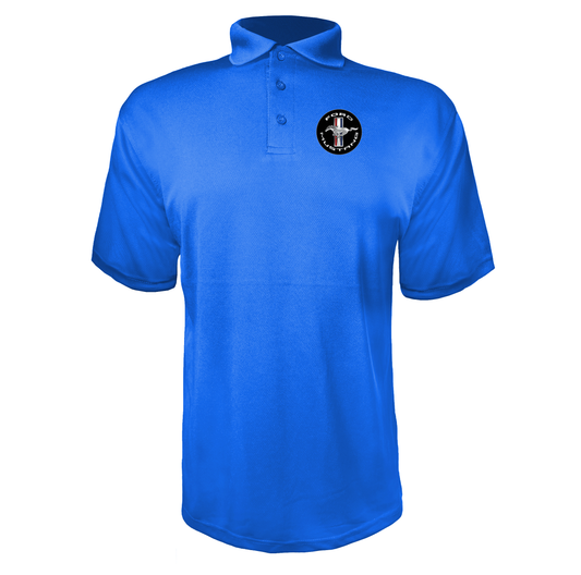 Men’s Ford Mustang Motorsport Car Polyester Polo