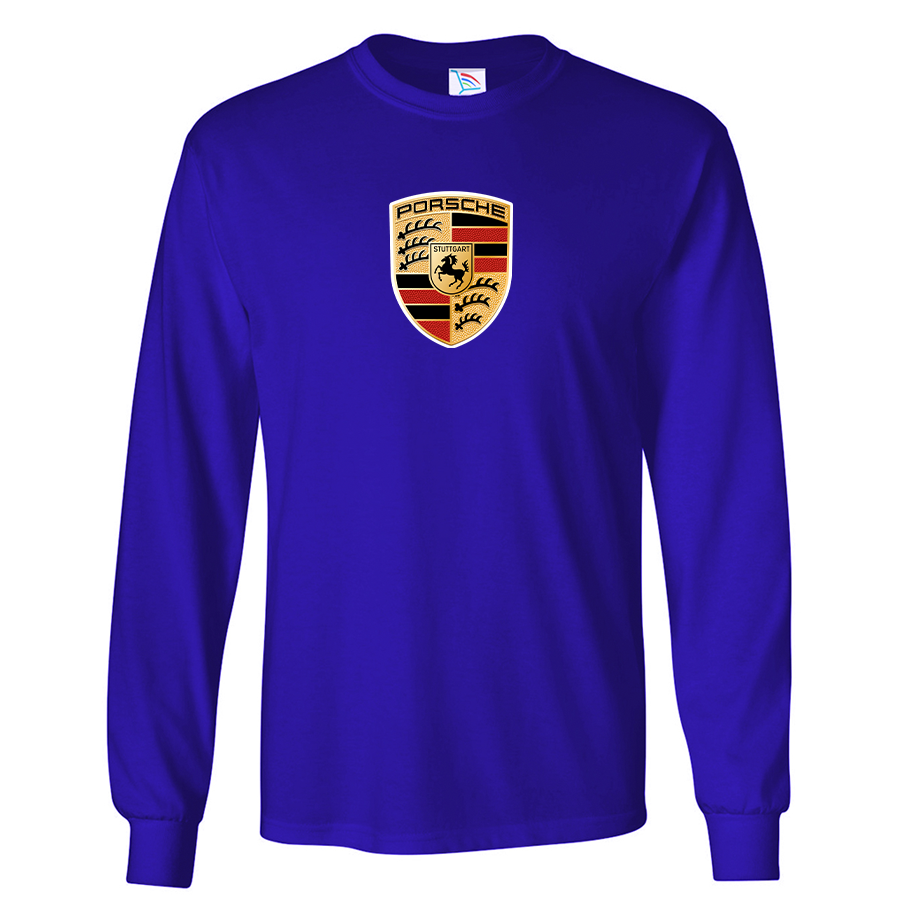 Men’s Porsche Car Long Sleeve T-Shirt