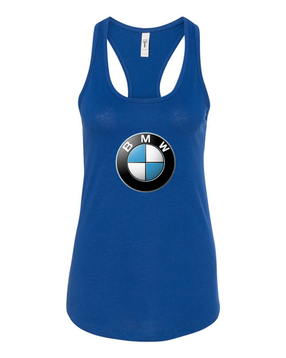 Women's BMW Motorsports Car Racerback Tank Top