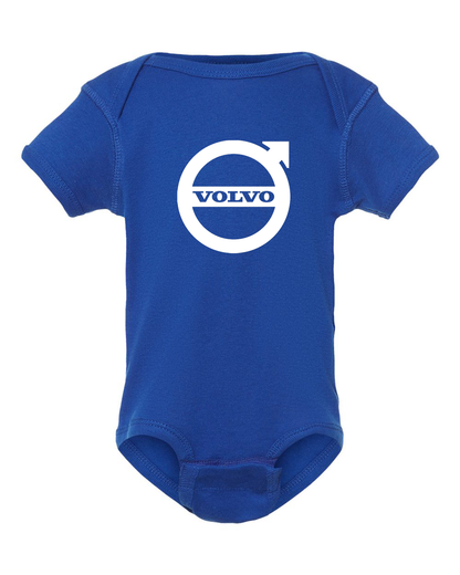 Volvo Car Baby Romper Onesie