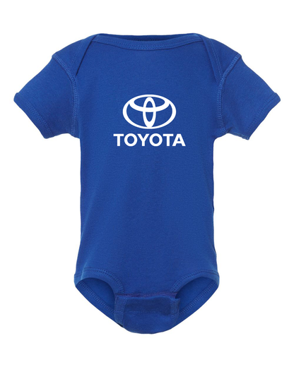 Toyota Motorsport  Car Baby Romper Onesie