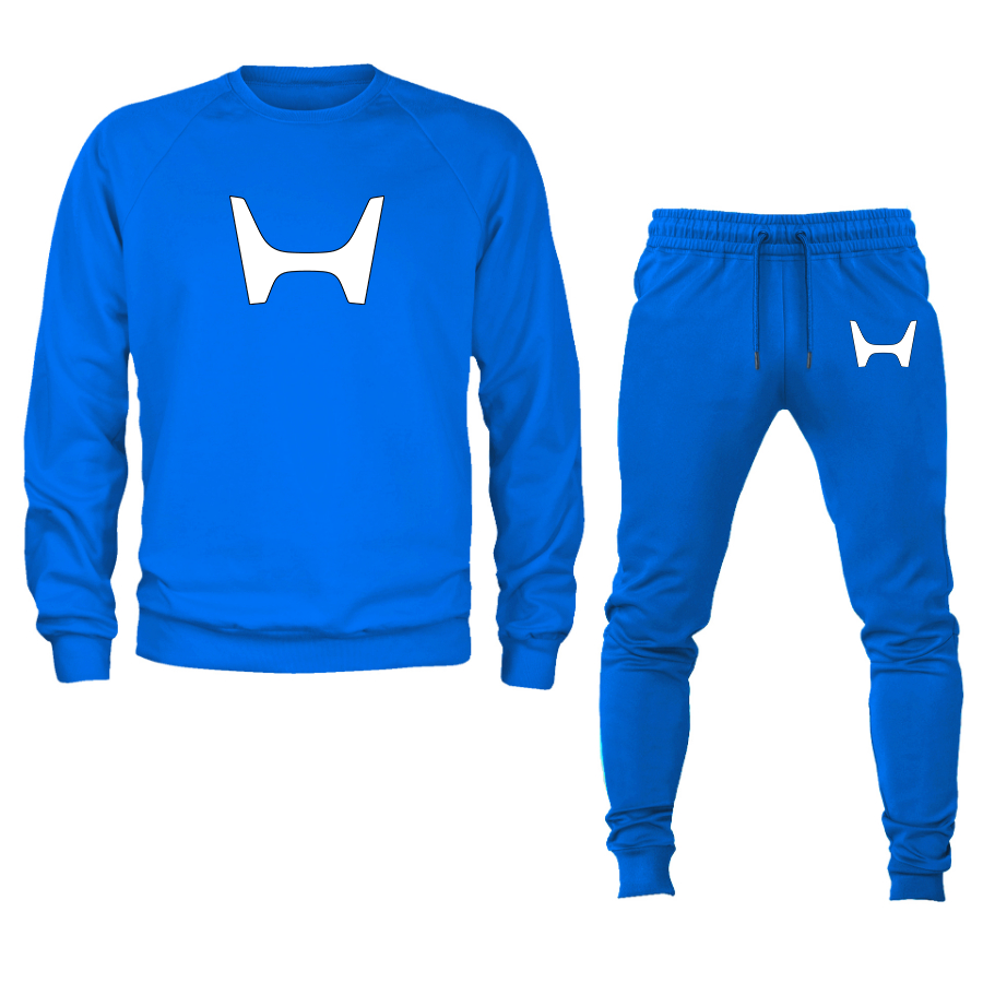 Men's Honda Car New Crewneck Sweatshirt Joggers Suit