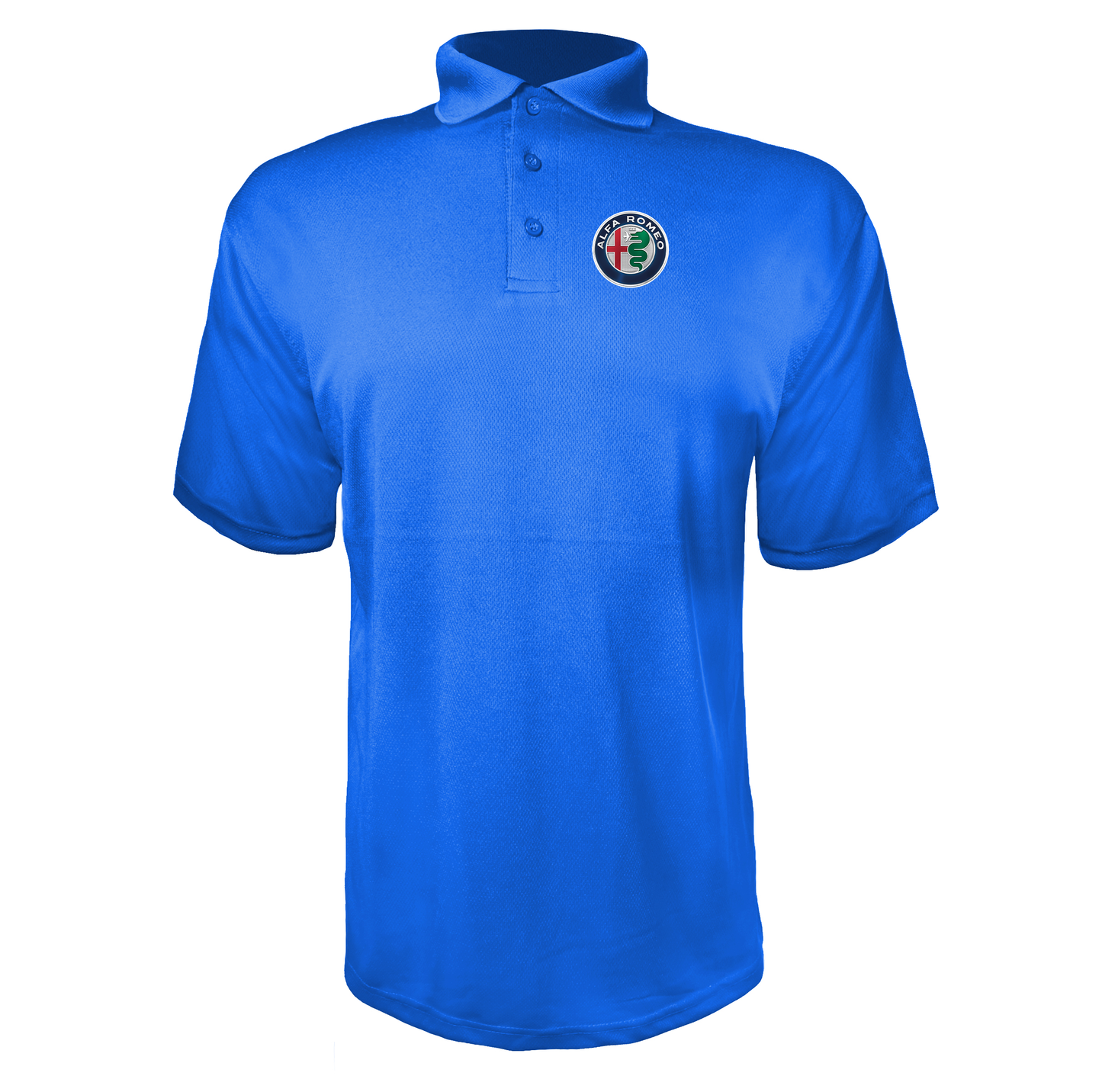 Men's Alfa Romeo Car Polyester Polo