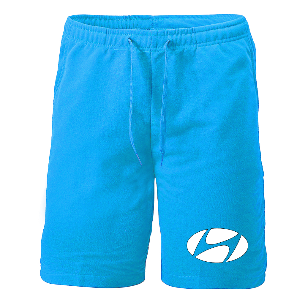 Men's Hyundai New Logo Car  Athletic Fleece Shorts