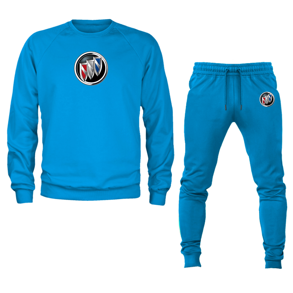 Men’s Buick Motorsports Car Crewneck Sweatshirt Joggers Suit