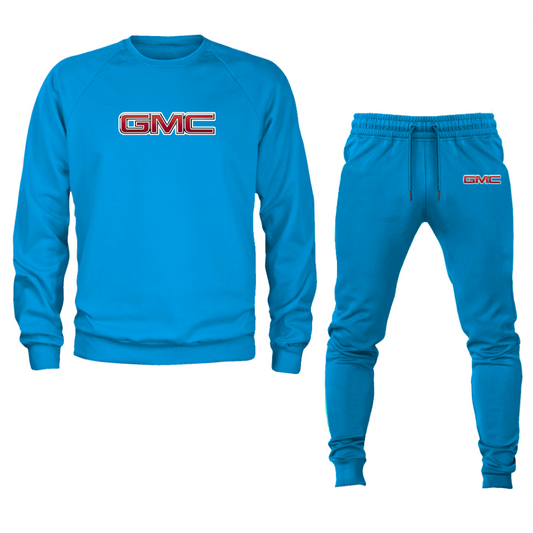 Men’s GMC Car Crewneck Sweatshirt Joggers Suit