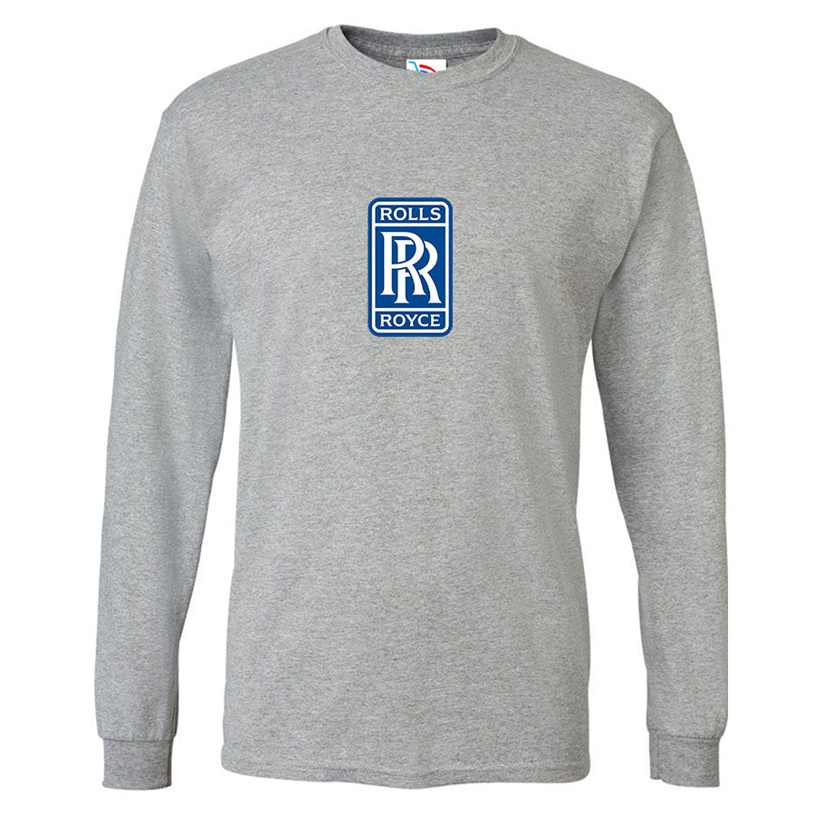 Men’s Rolls Royce Motorsport Car Long Sleeve T-Shirt