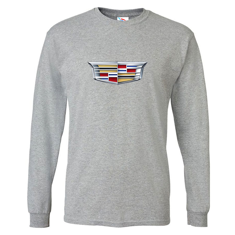 Men’s Cadillac Car Long Sleeve T-Shirt