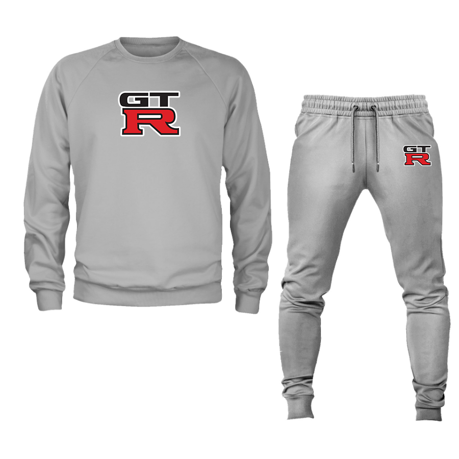 Men’s GTR  Car Crewneck Sweatshirt Joggers Suit