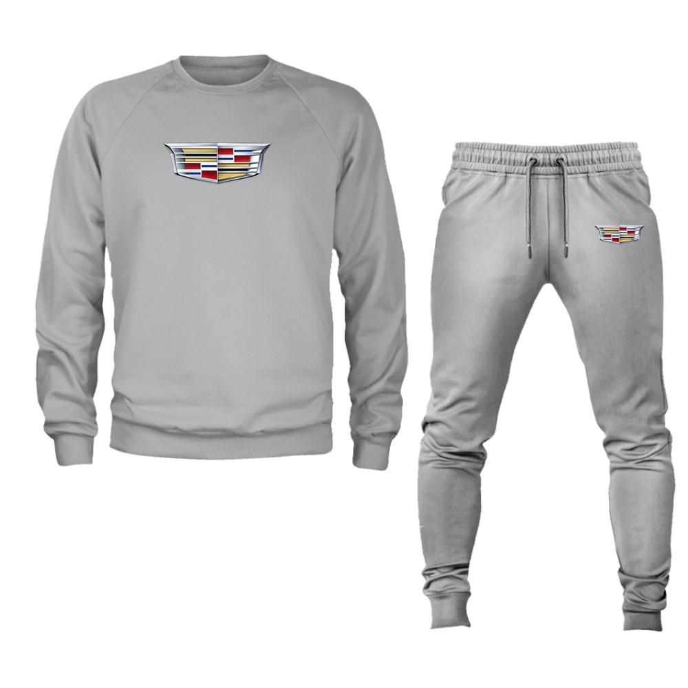 Men’s Cadillac Car Crewneck Sweatshirt Joggers Suit