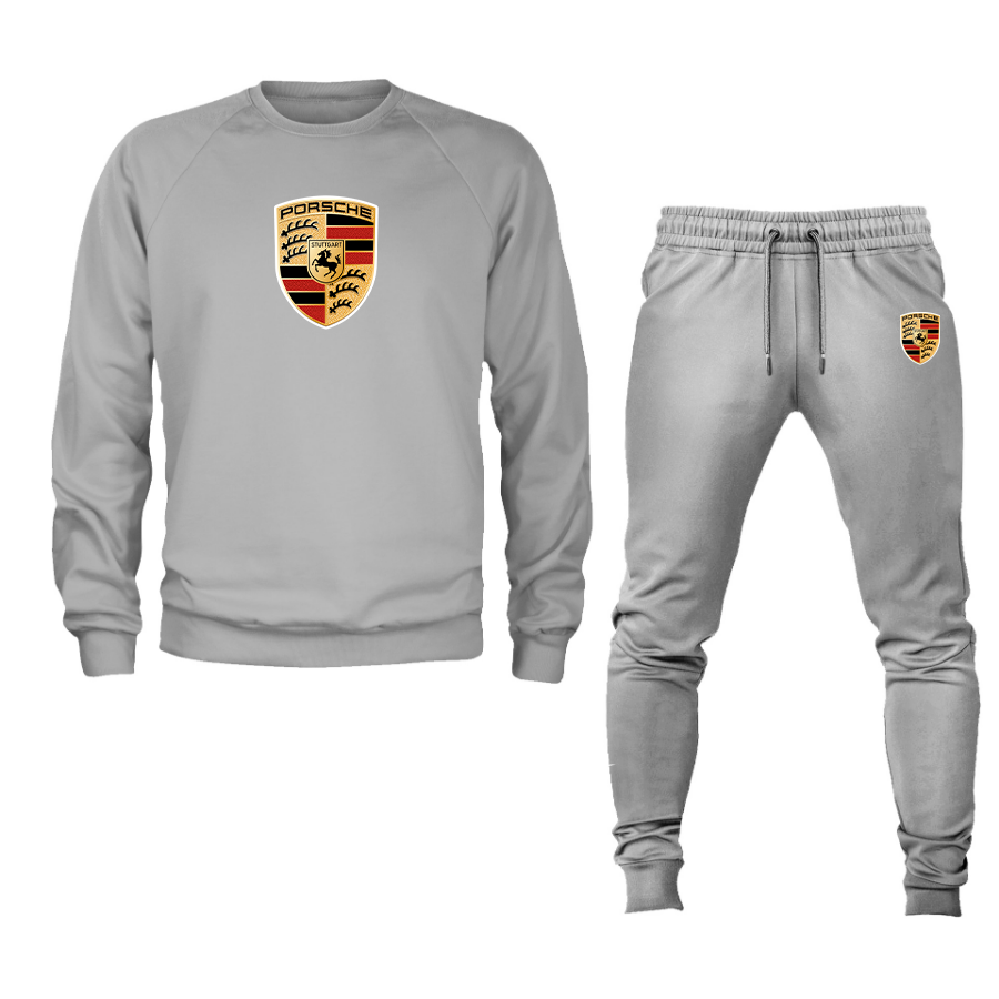 Men’s Porsche Car Crewneck Sweatshirt Joggers Suit