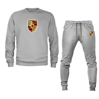 Men’s Porsche Car Crewneck Sweatshirt Joggers Suit