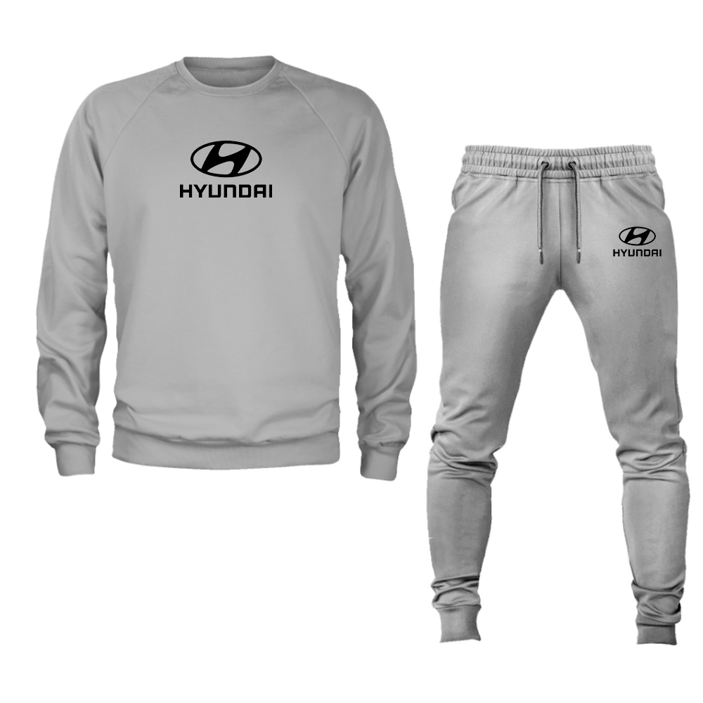 Men’s Hyundai Car Crewneck Sweatshirt Joggers Suit