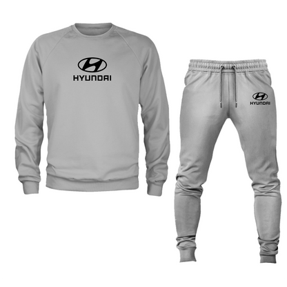 Men’s Hyundai Car Crewneck Sweatshirt Joggers Suit