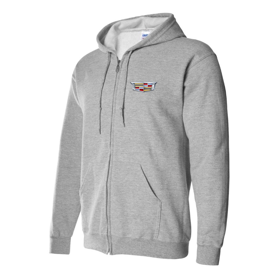 Men’s Cadillac Car Zipper Hoodie