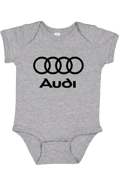 Audi Motorsports Car Baby Romper Onesie