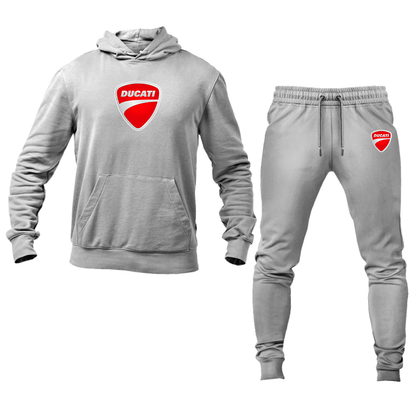 Men’s Ducati Motorcycle Hoodie Joggers Set