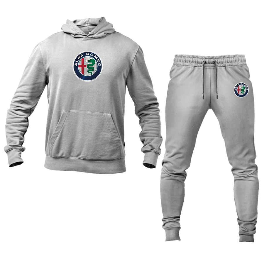 Men's Alfa Romeo Car Hoodie Joggers Set