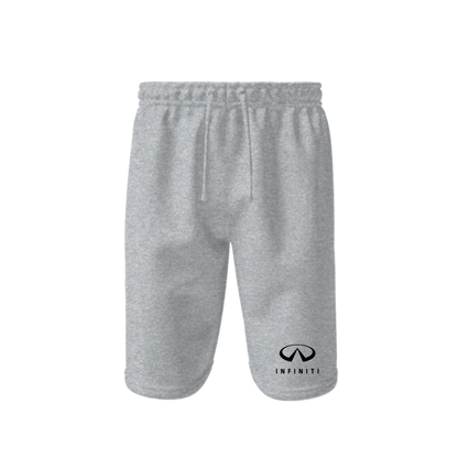 Men’s Infiniti Luxury Car Athletic Fleece Shorts