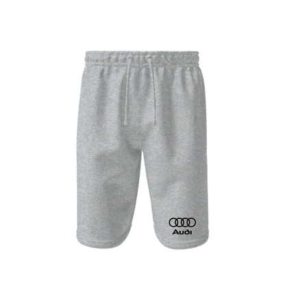 Men's Audi Motorsports Car Athletic Fleece Shorts