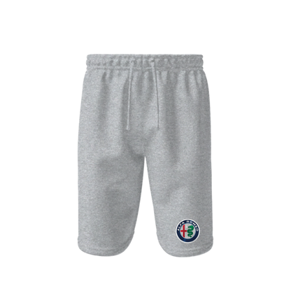 Men's Alfa Romeo Car Athletic Fleece Shorts